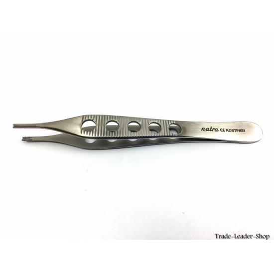 Adson Brown Dissecting Forceps 9x9 Teeth Atraumatic 12 cm O.R Grade Adson Brown Dissecting Forceps 9x9 Teeth Atraumatic 12 cm O.R Grade